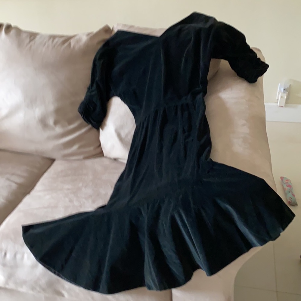 Reduced!! $60 Holiday Great! 50s Vintage Trumpet Dress by Sue Mason Jr By Saba
